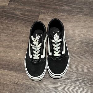 Vans Classic Black and White Low-Tops
